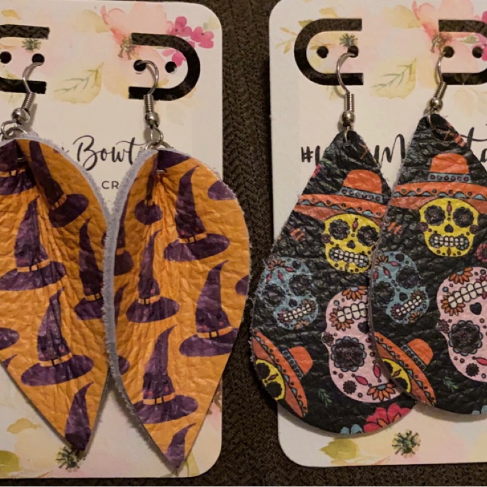 Halloween / Day of the Dead Earring Duo